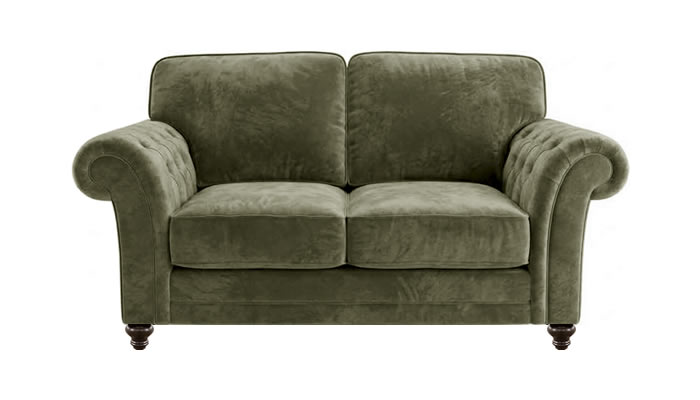 Signature Collection Blenheim 2 Seater Sofa in Celine Olive Fabric
